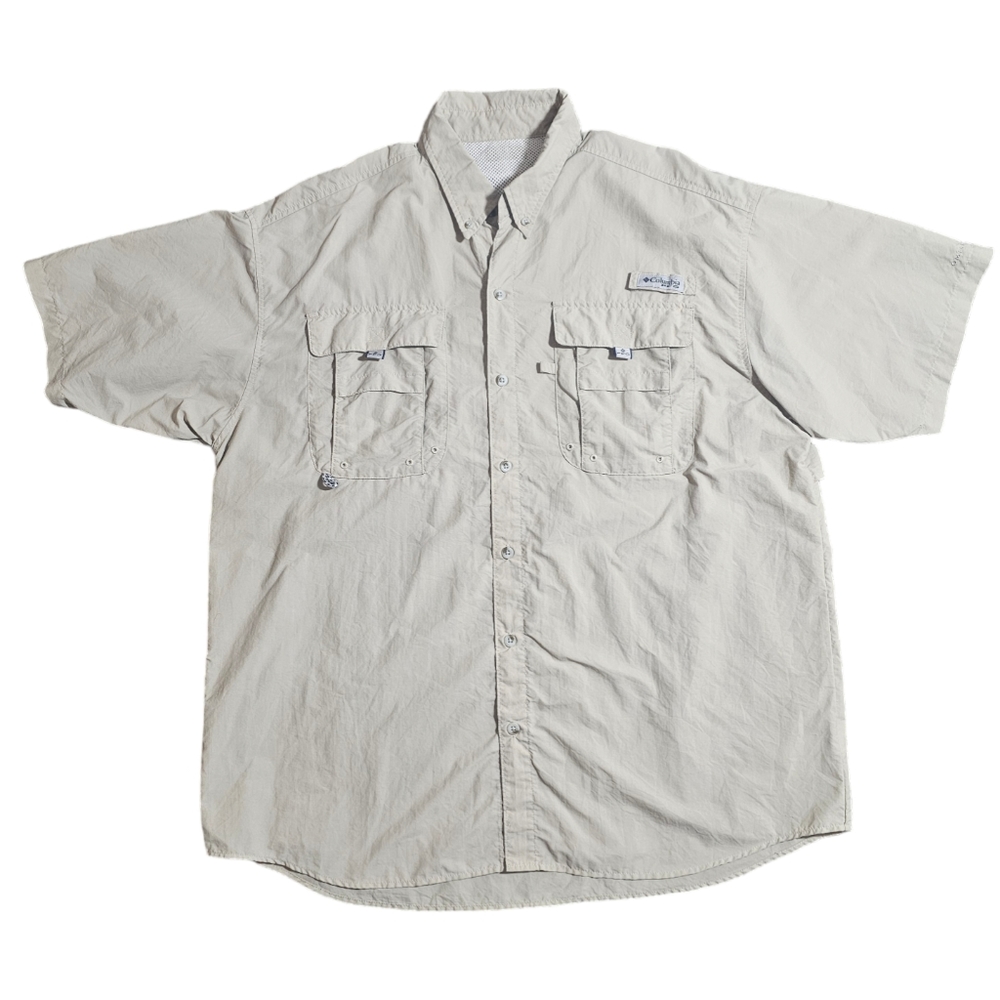 Columbia PFG Outdoor Mesh Fishing Shirt XL  Missing Tag